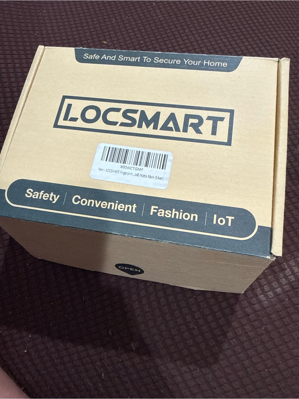 LOCSMART Smart Home Device - Brown Packaging
